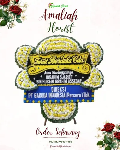 Papan Bunga Duka di Belawan Sicanang
